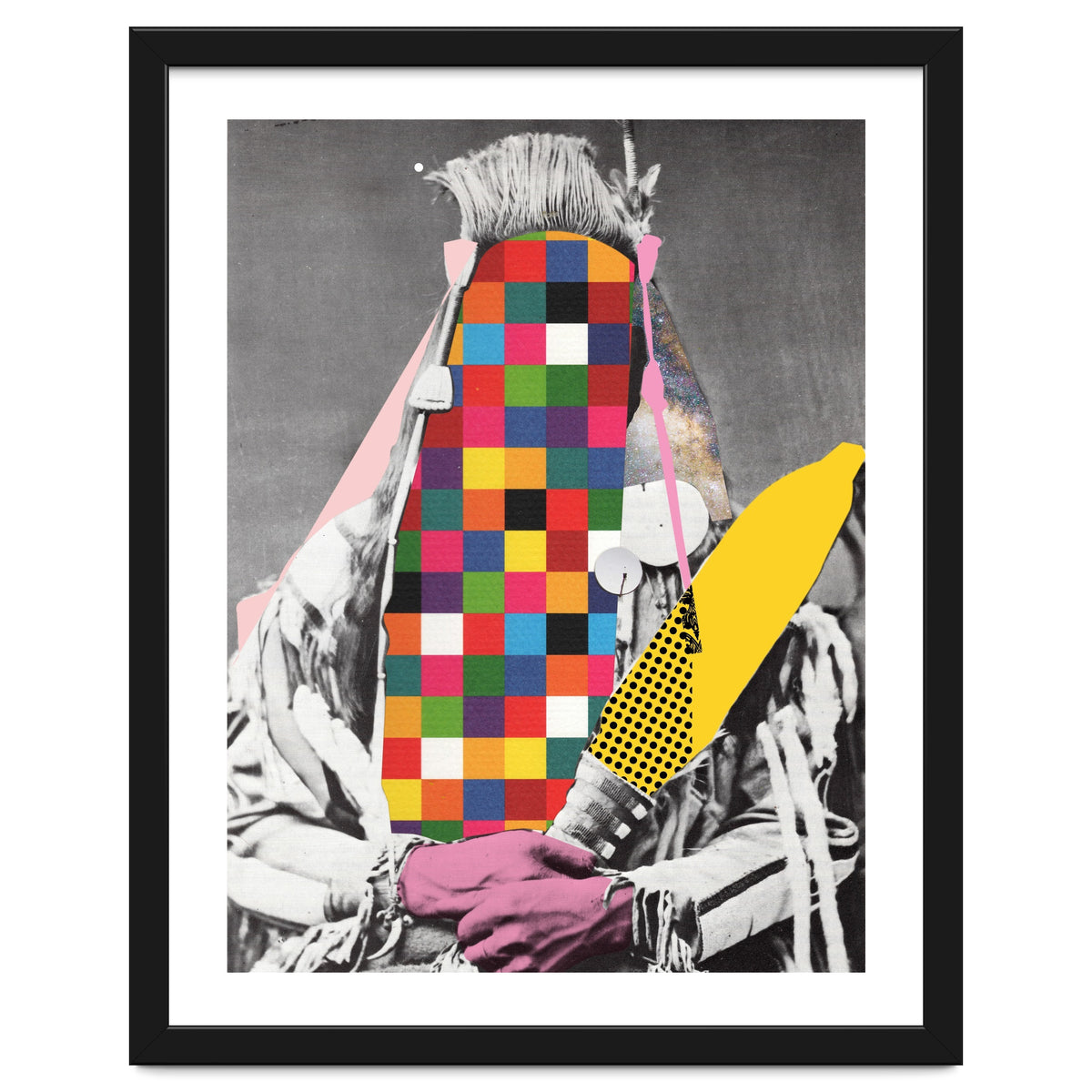 Musterhafte Quadratur Eines Indianers