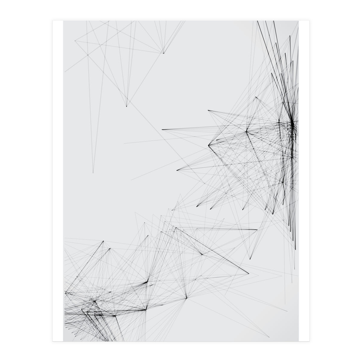 Abstract Lines Geometric (Print Only)