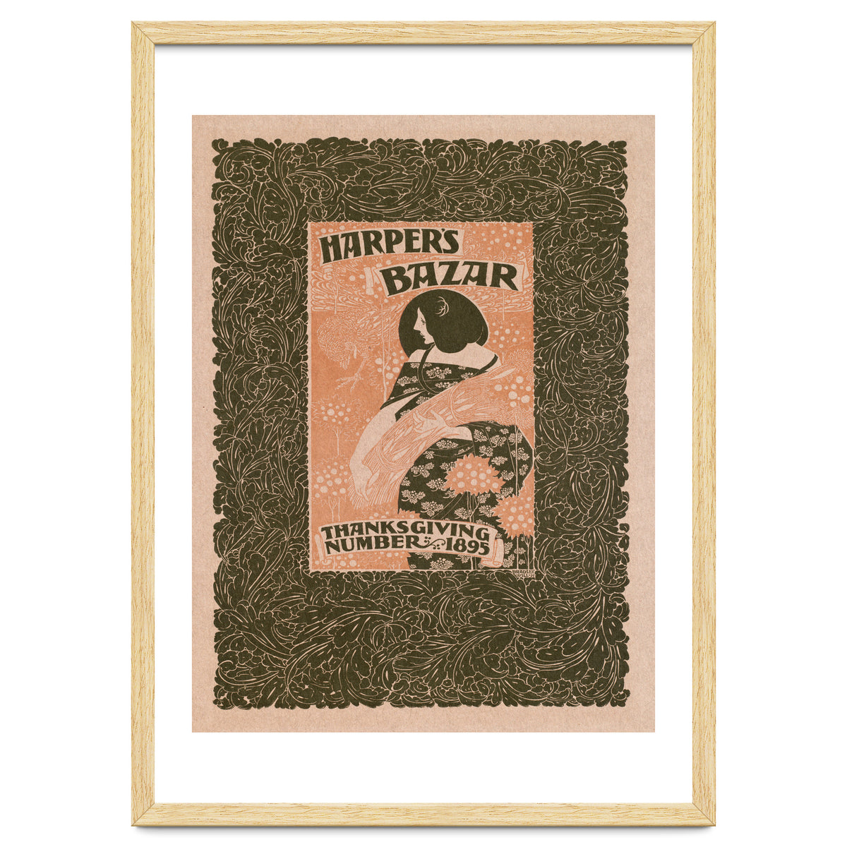 Harpers Bazar Thanksgiving Advertisement