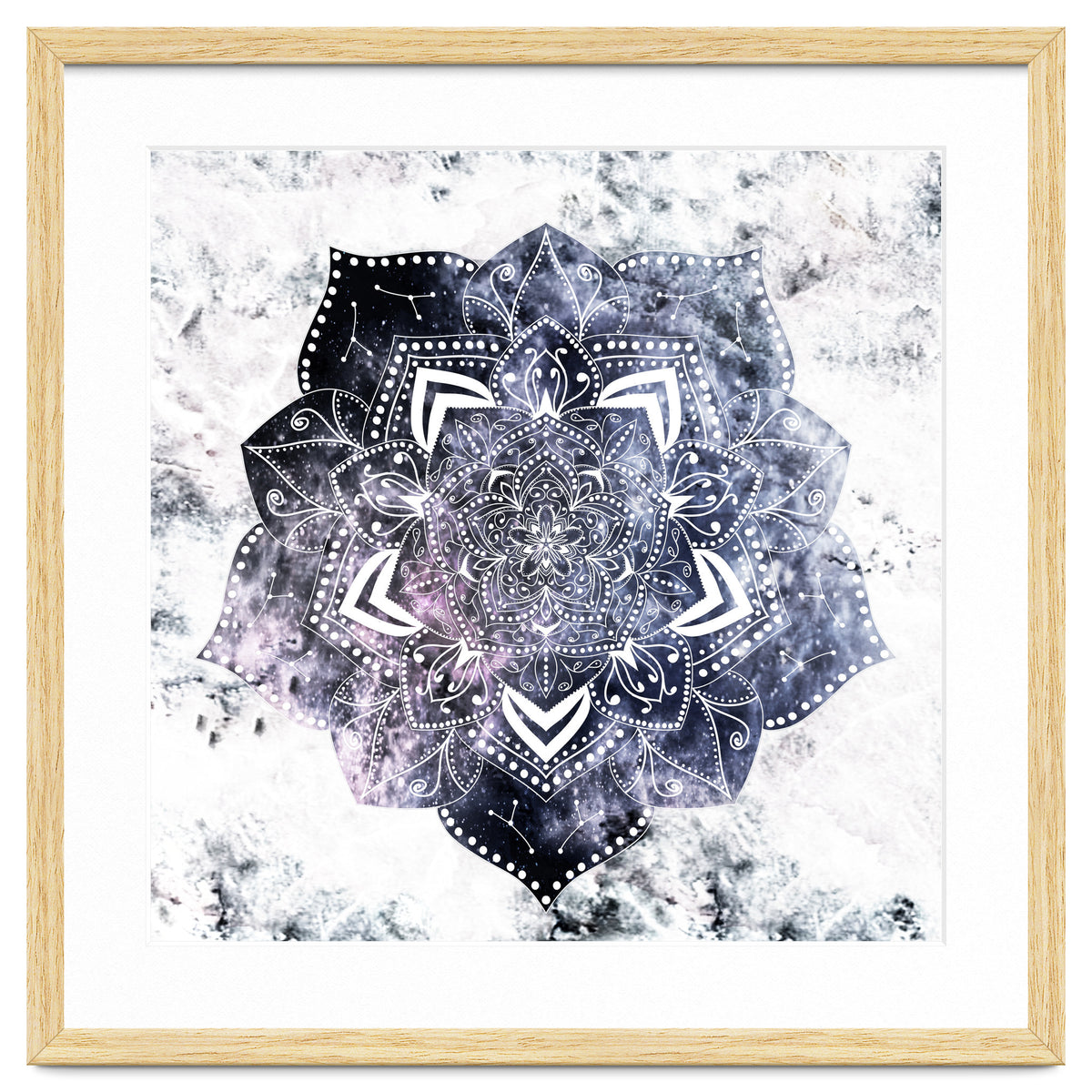 Cancer Constellation Mandala