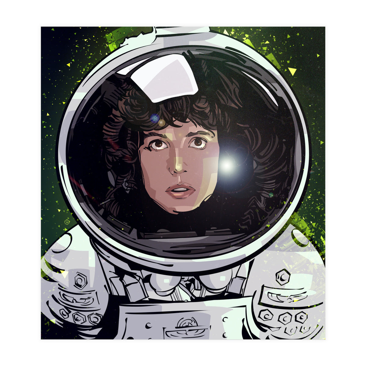 Ellen Ripley Alien (Print Only)