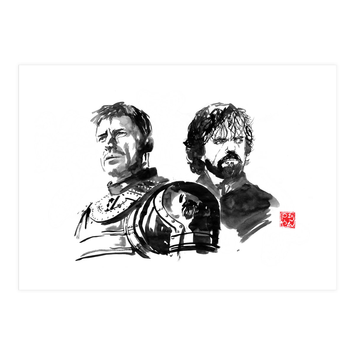 Jaime And Tyrion lannister (Print Only)