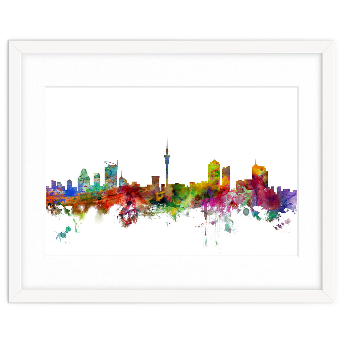 Auckland New Zealand Skyline