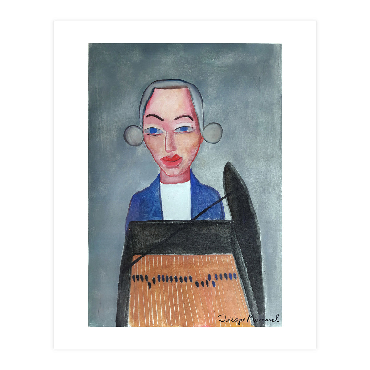 Mozart On The Piano 1 (Print Only)