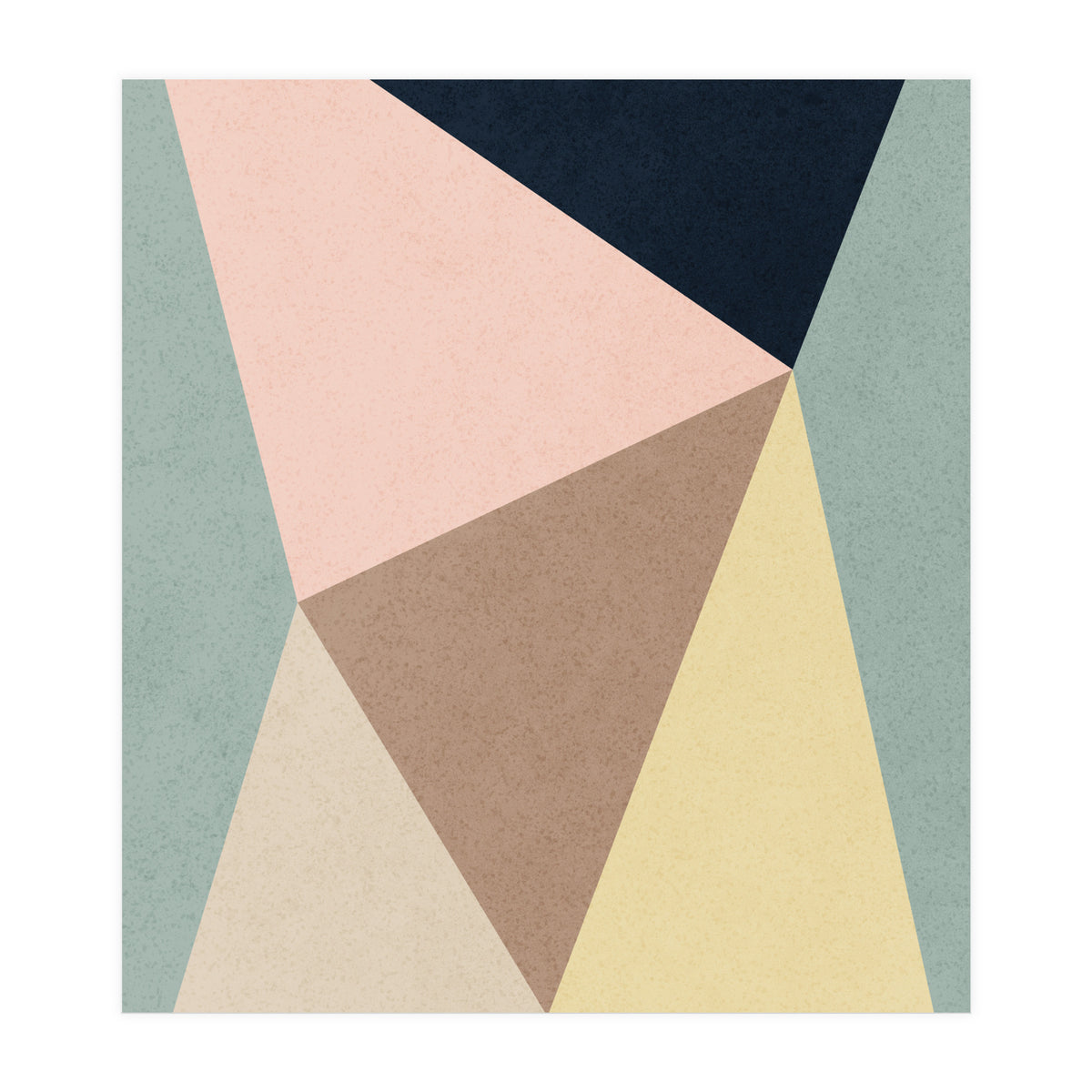 Minimal, Hard Edge Composition n82 (Print Only)