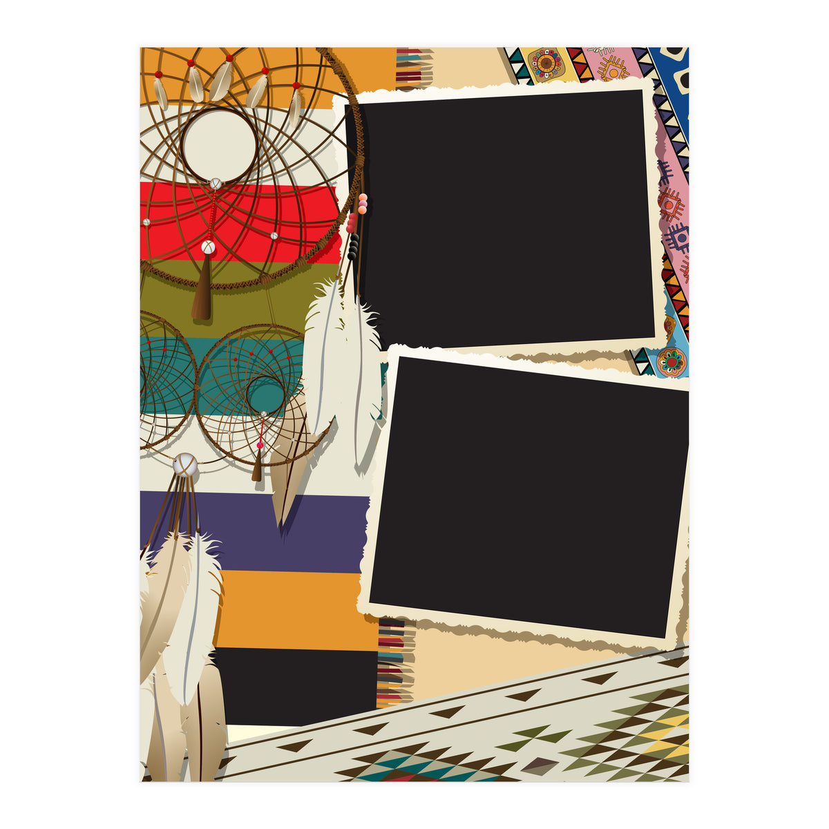 Dream Catcher Collage (Print Only)