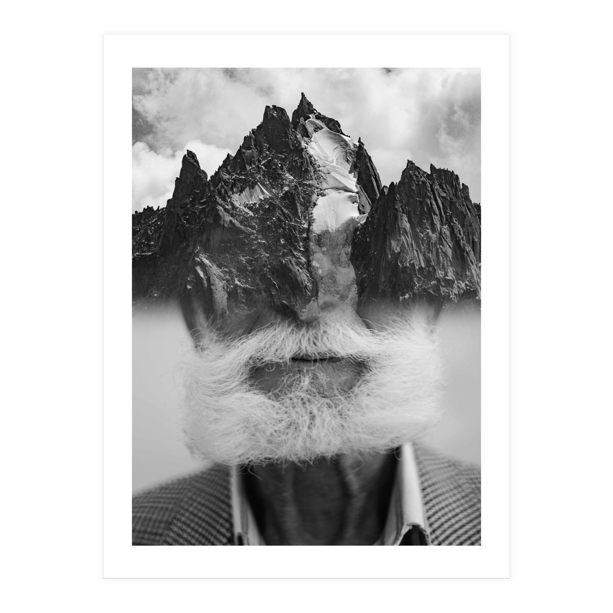 Der Mann Am Berg (Print Only)