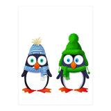 Winter Penguins (Print Only) thumbnail