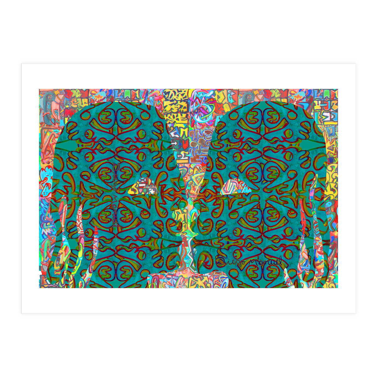 Abstracto Pop Nuevo B11 (Print Only)