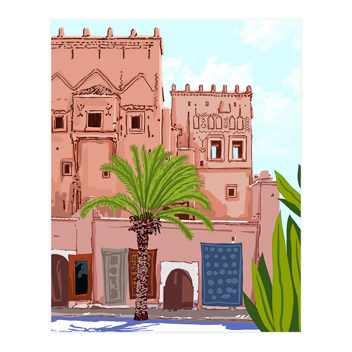 Life In Morocco  (Print Only)