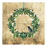 Wreath #White Flowers & Bird #Royal collection (Print Only) thumbnail