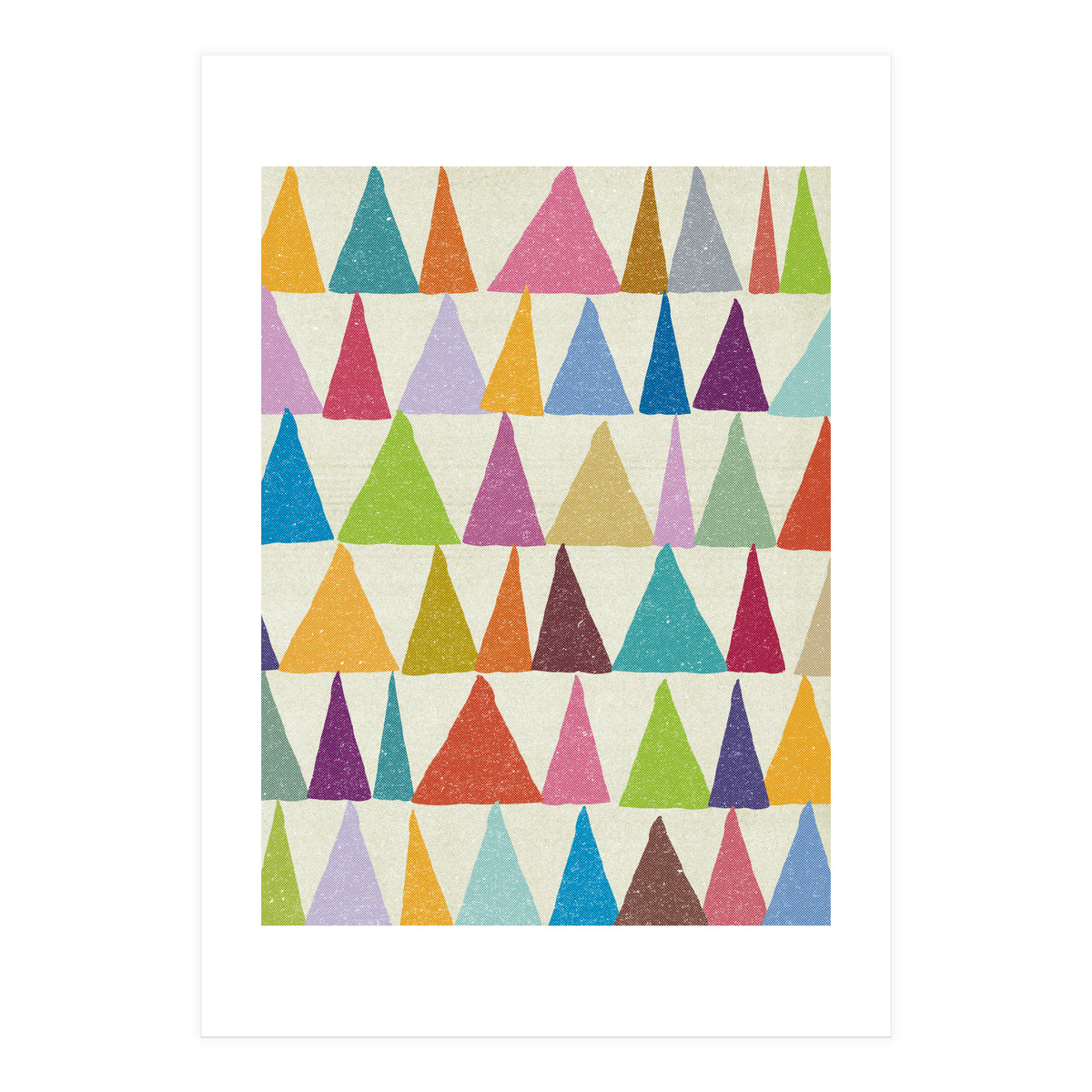 Analogous Shapes In Bloom (Print Only)