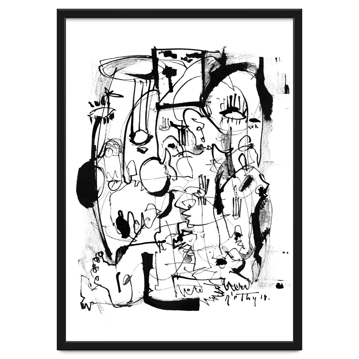 Inside The Mind - b&w