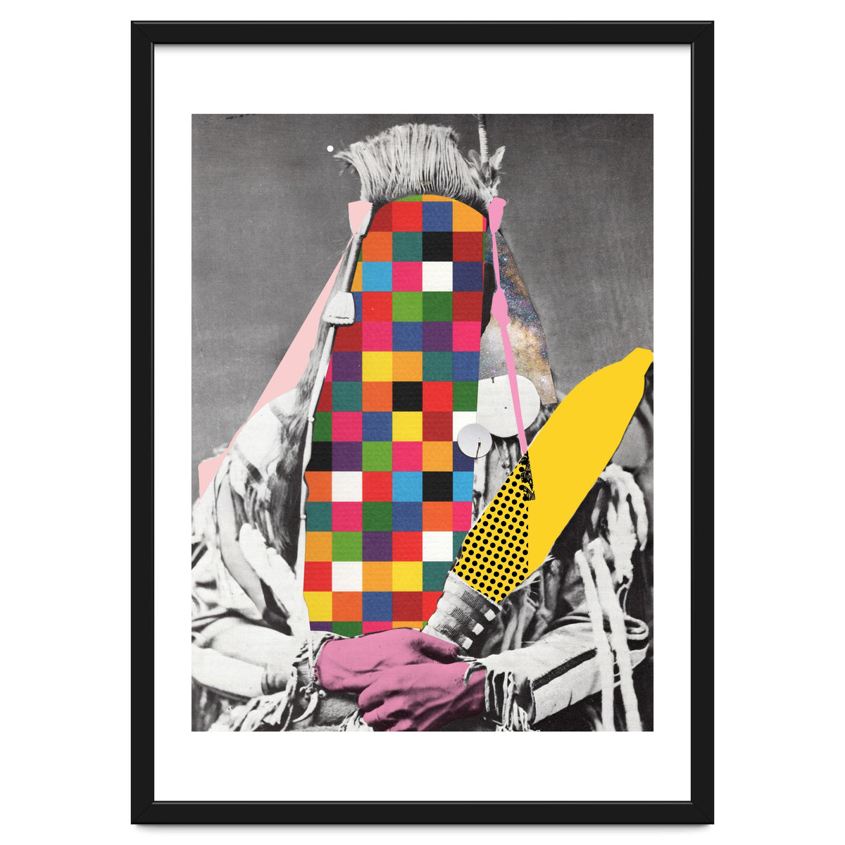 Musterhafte Quadratur Eines Indianers