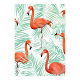 Flamingo And Mint Palm (Print Only) thumbnail