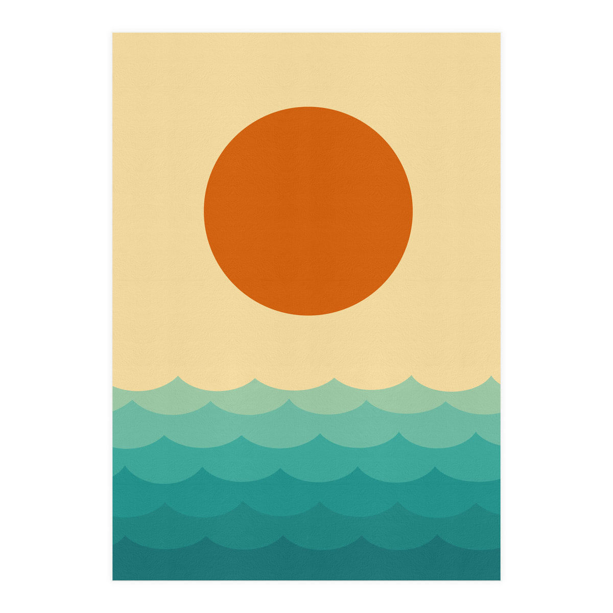 Geometric landscape V (Print Only)