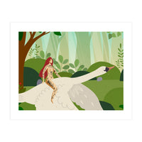 Riding My Swan (Print Only)