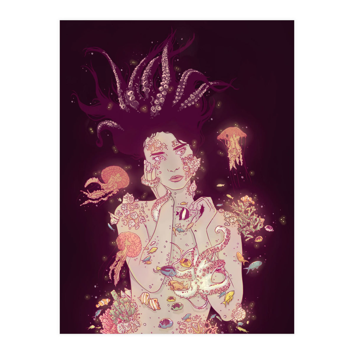 Abyss Lady (Print Only)