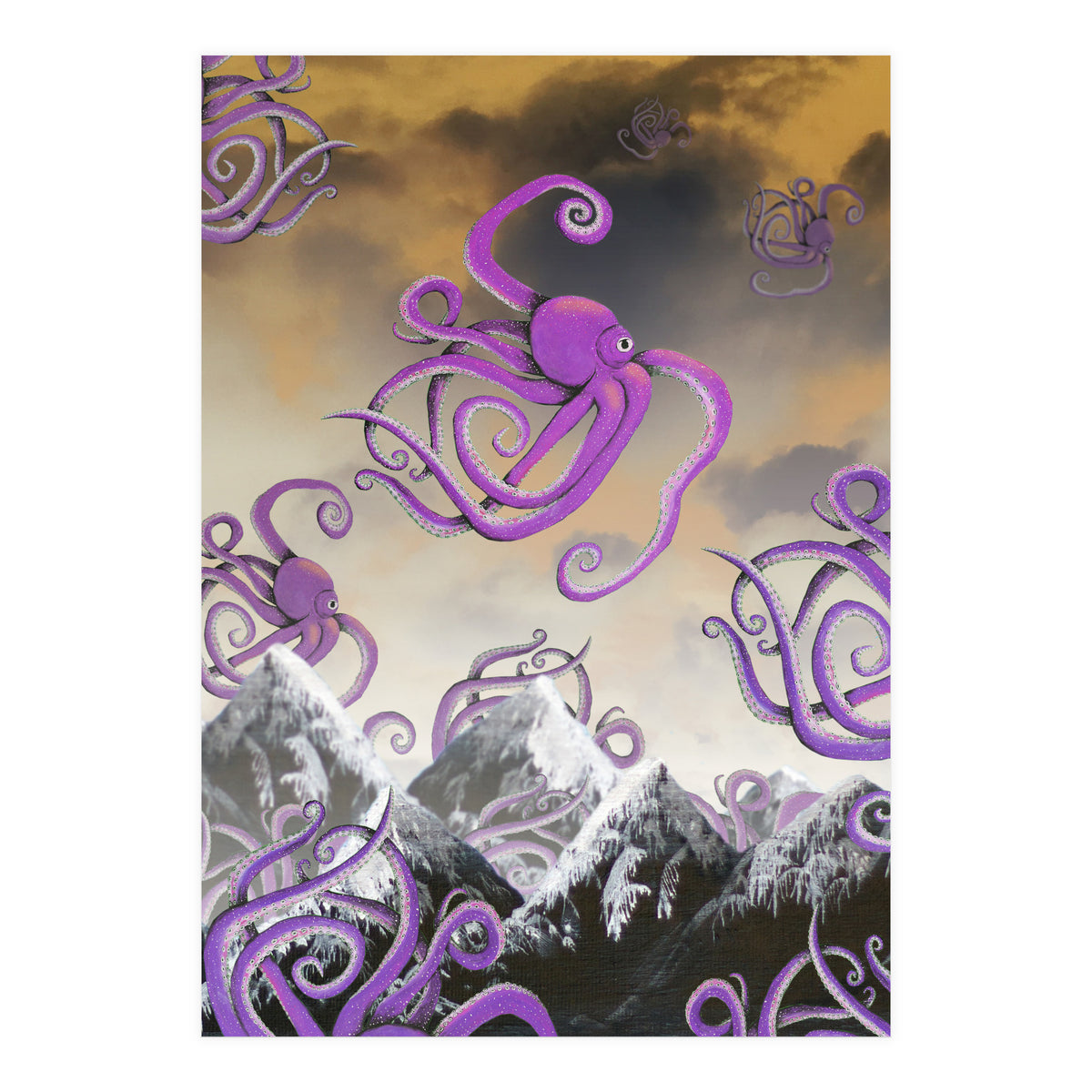 Octopus invasion (Print Only)