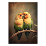 Lovebirds Painting (Print Only) thumbnail