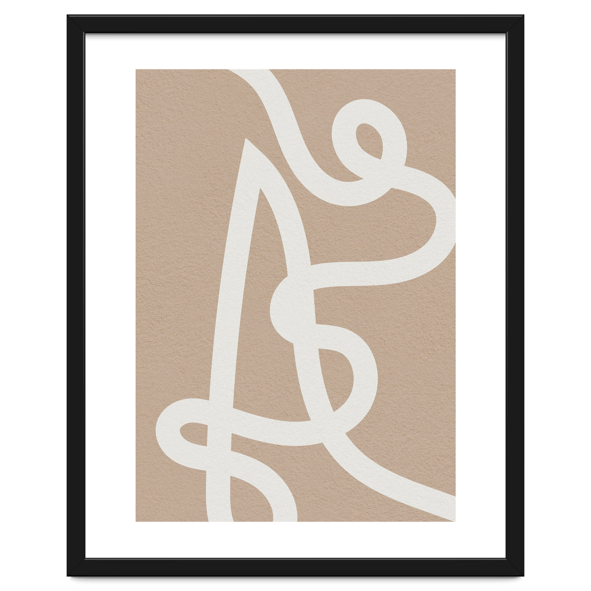 Abstract Minimal Line Art