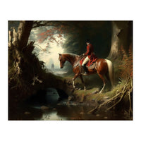 19th Century English Country Scene (Print Only)