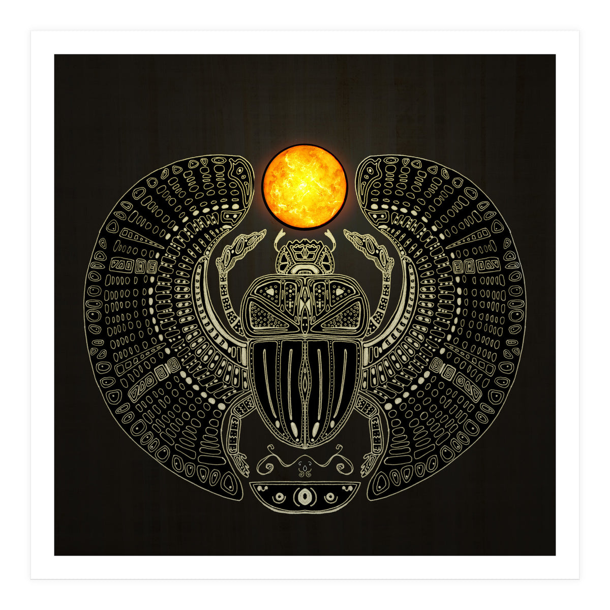 Sacred Scarab (Print Only)