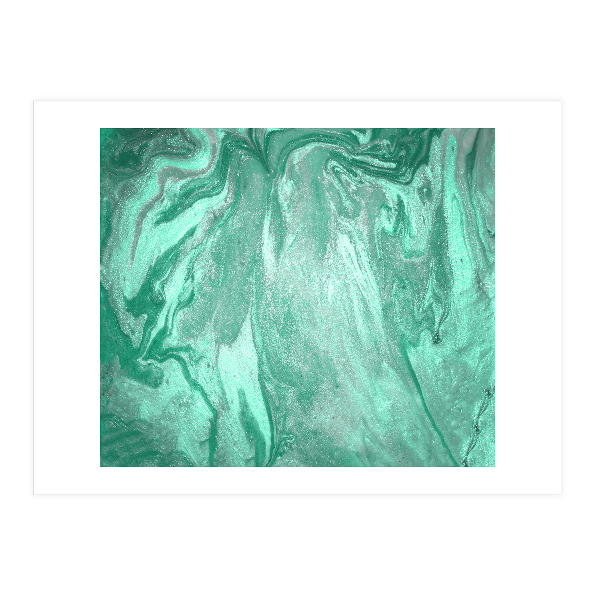 Green Abstract (Print Only)