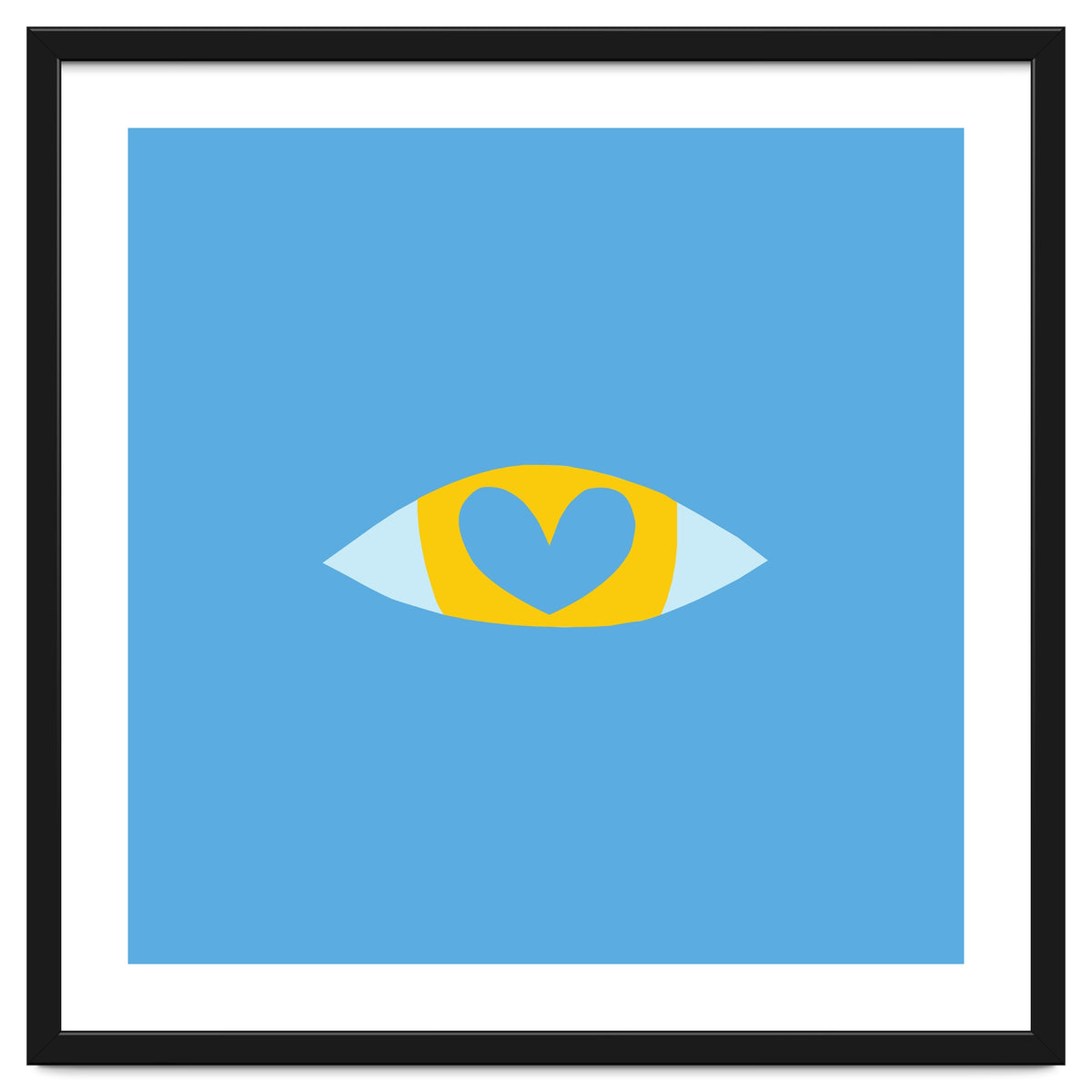 Heart Eye - BLUE