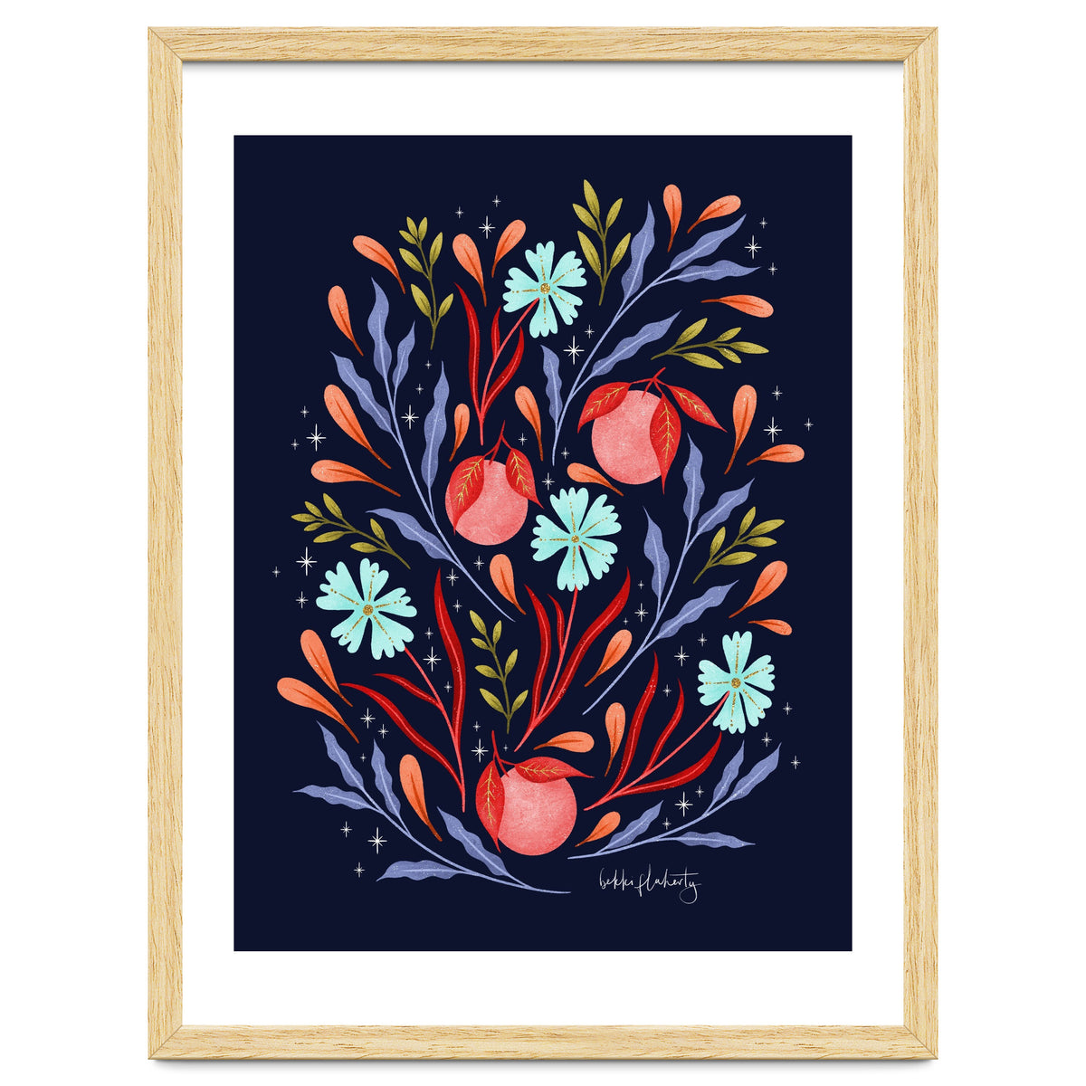 Wild Flowers and Oranges