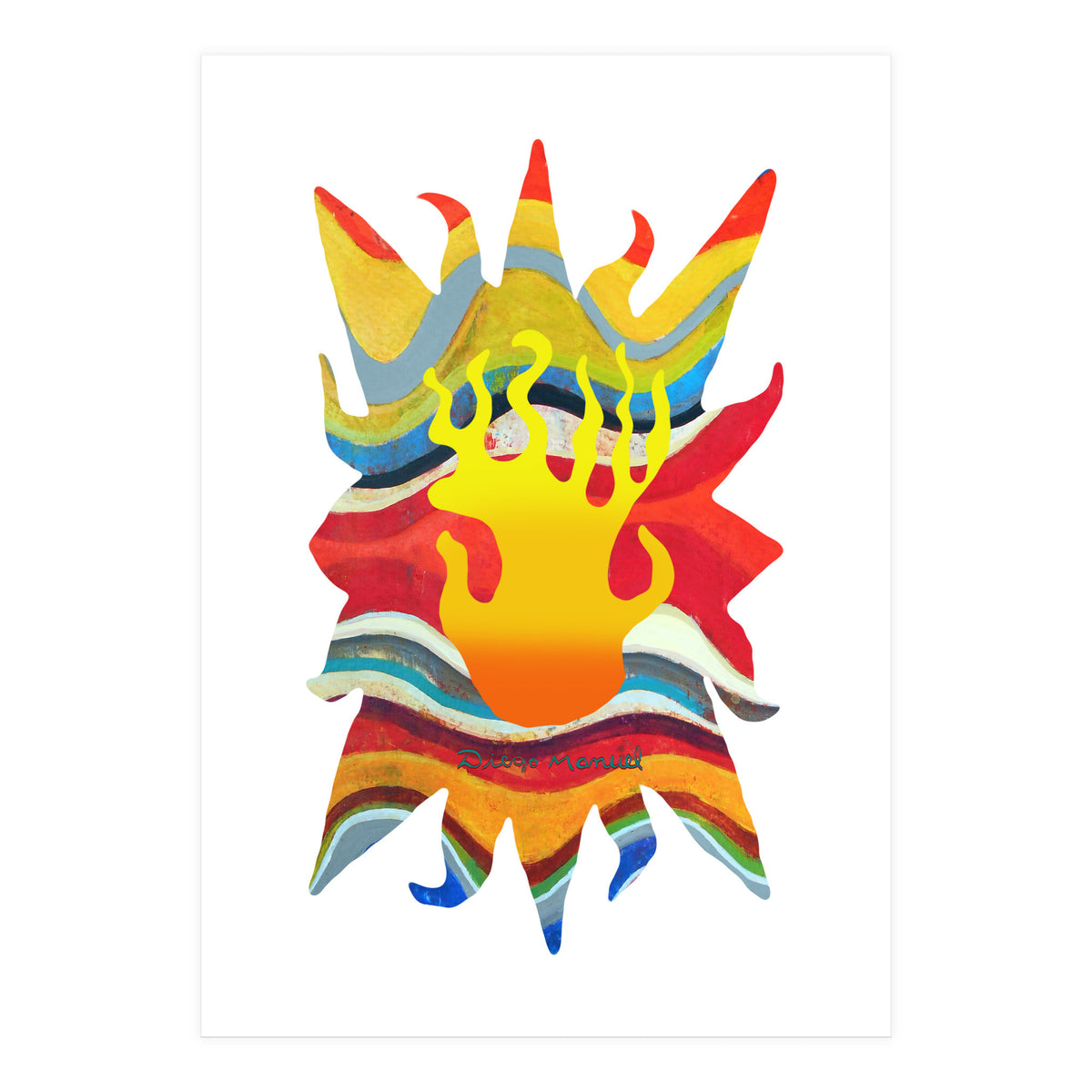 Fuego 7 Copia (Print Only)