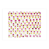 Small abstract watercolor flowers (Print Only) thumbnail
