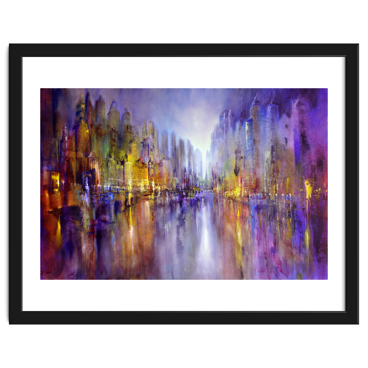 Stadt Am Fluss - city on the riverside