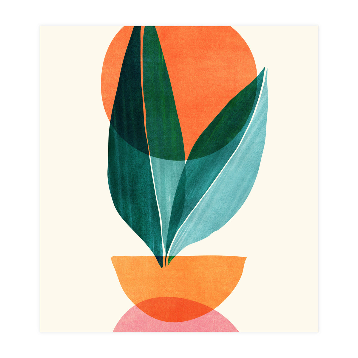 Abstract Nature Stack II (Print Only)