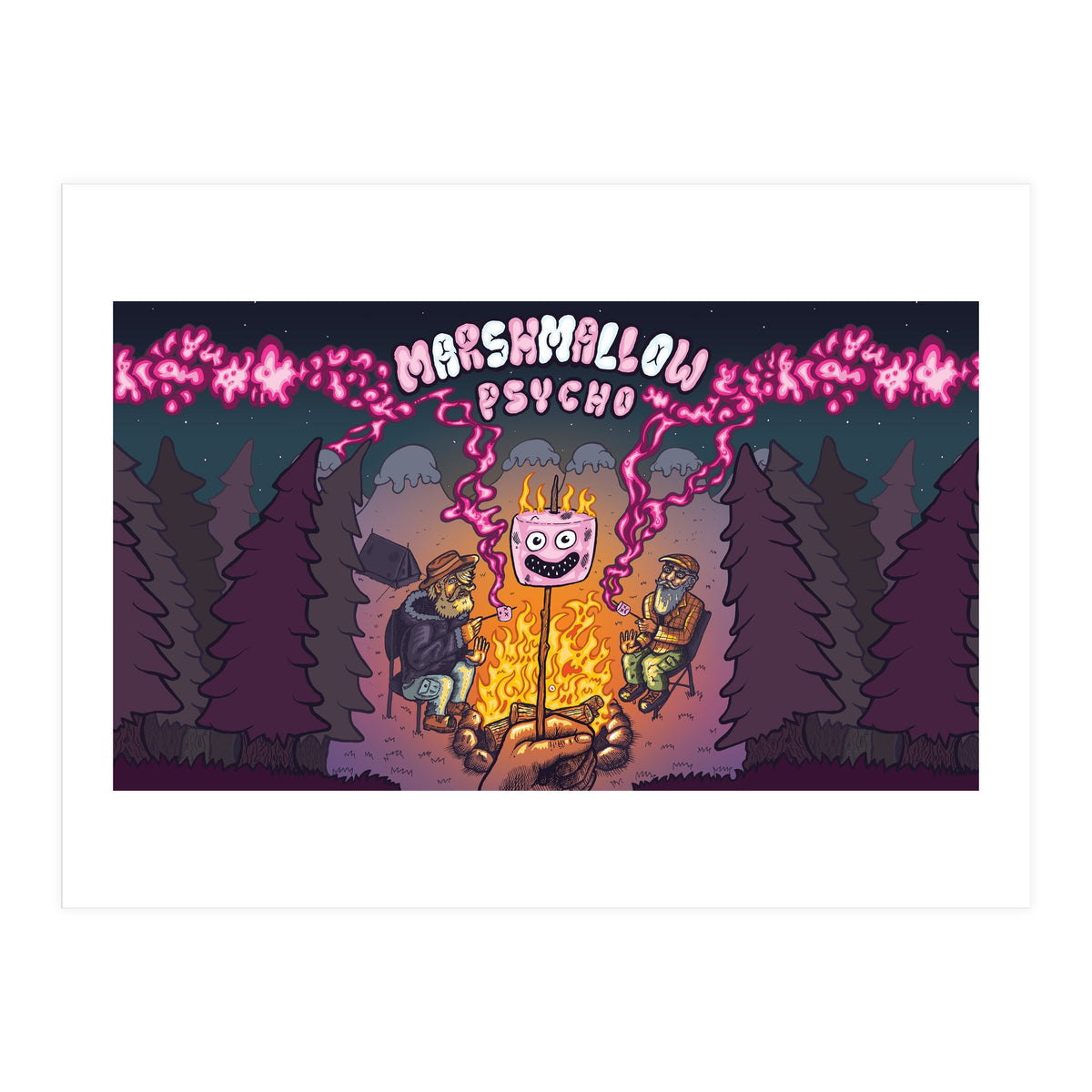 Marshmallow Psycho 12.3% ABV Bourbon Barrel Aged Marshmallow Stout (Print Only)