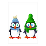Winter Penguins (Print Only) thumbnail
