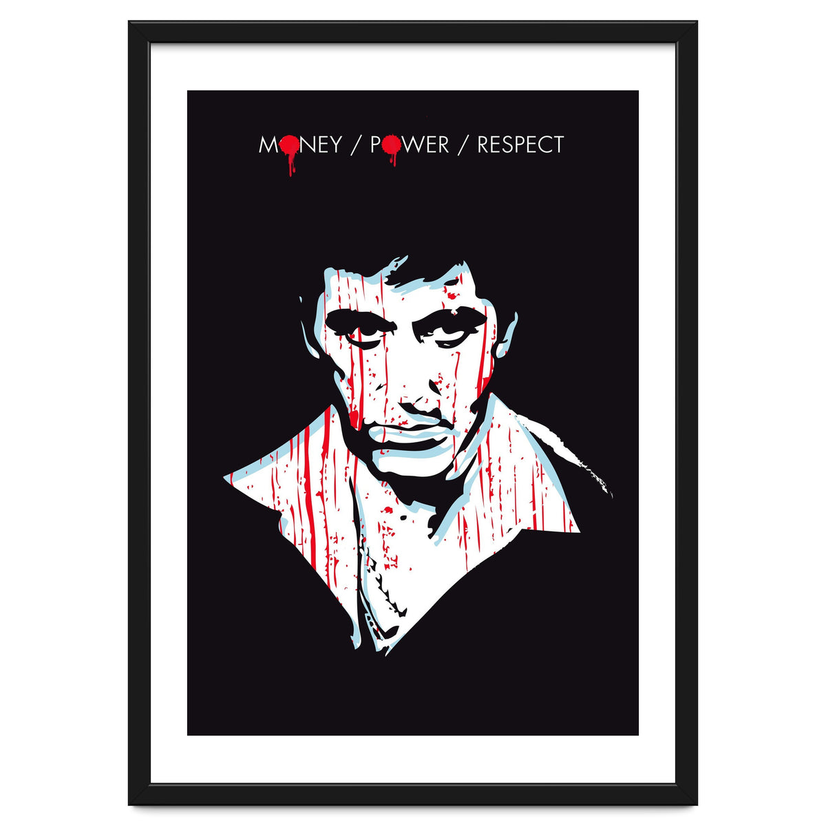 Tony Montana Scarface movie poster