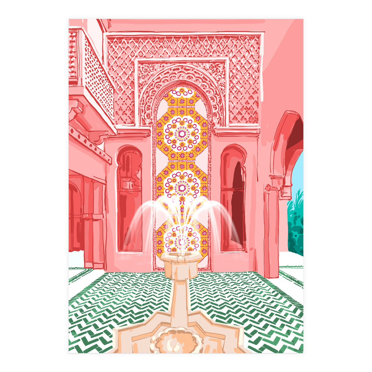 The Blush Palace (Print Only)