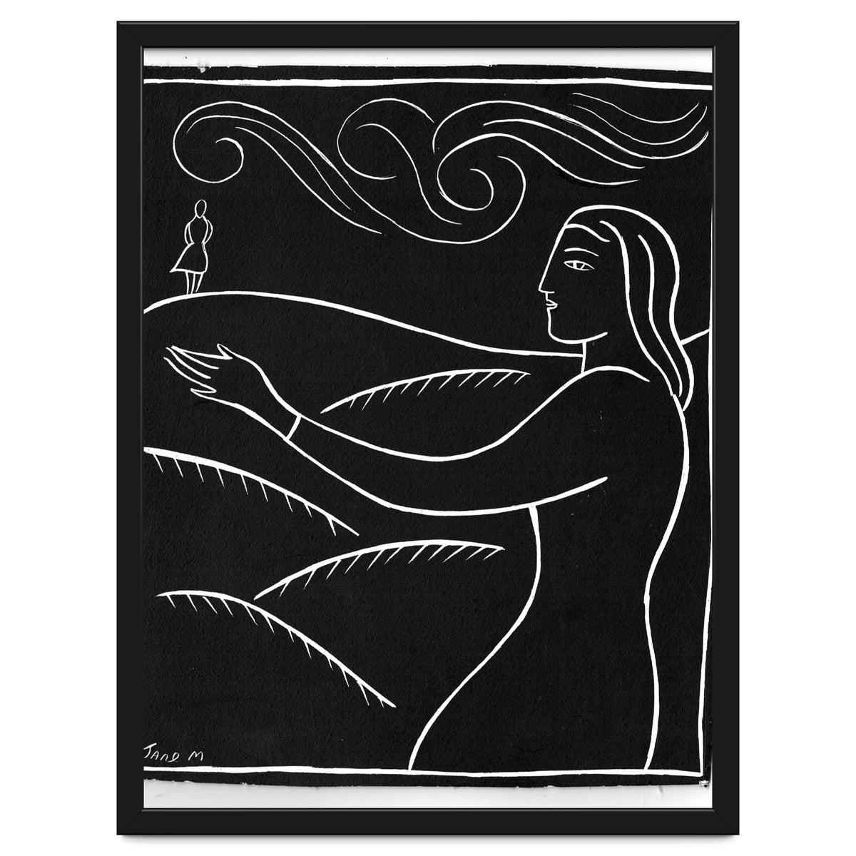 Woman With Future Self