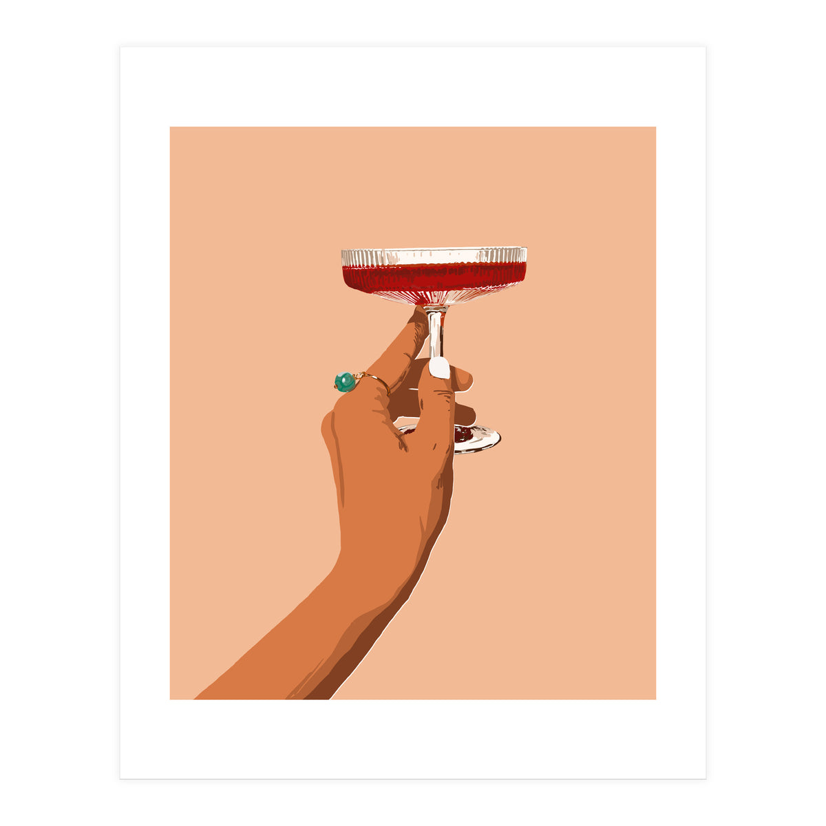 Cheers To Love, Laughter & Happily Ever After (Print Only)