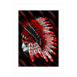 Skull indian chief (Print Only) thumbnail