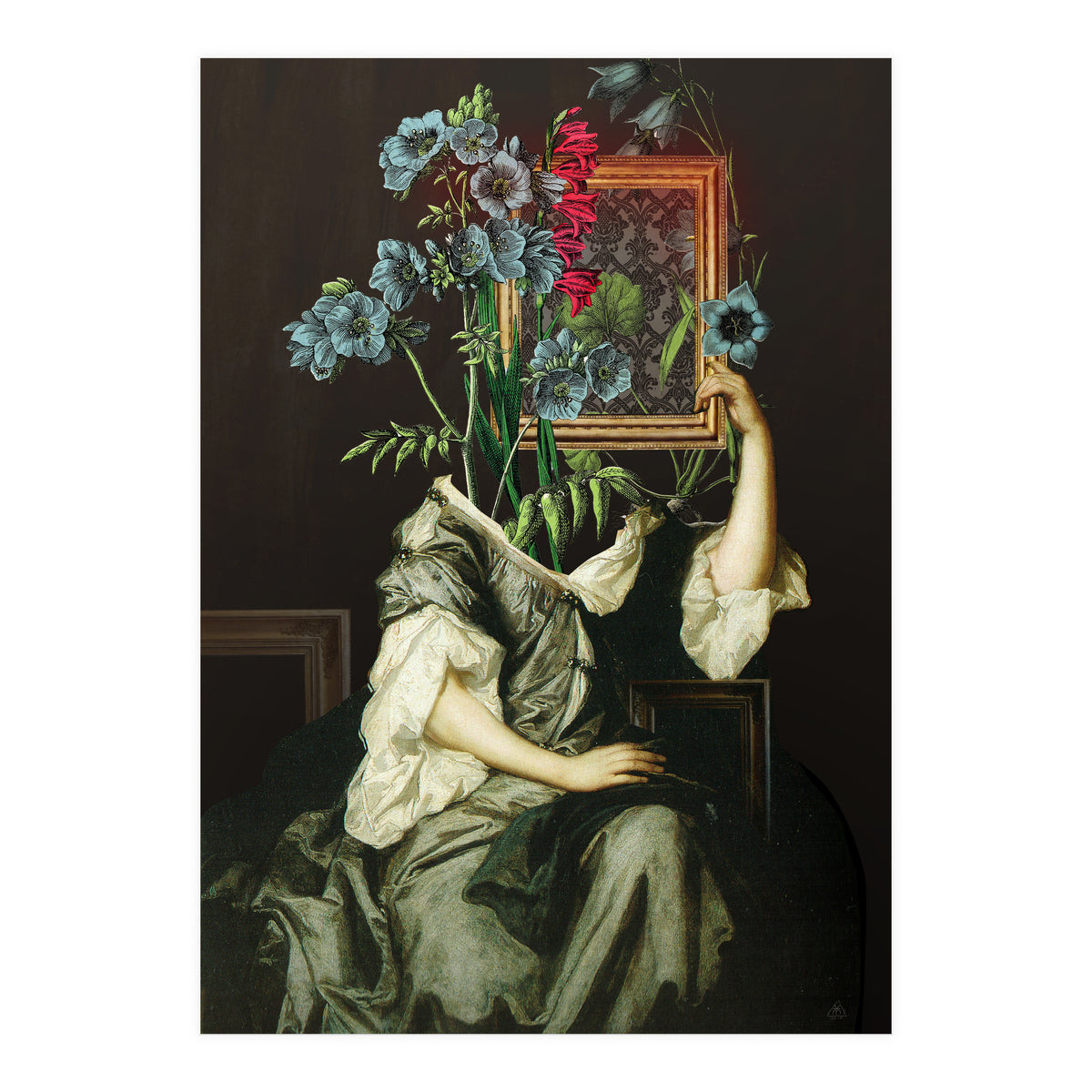 Florales Portrait Disatster (Print Only)