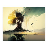 Tree Abstract Painting (Print Only) thumbnail