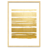 Gold Vibes Only | Luxe Shimmer Metallic Graphic Abstract | Golden Happiness Good Vibes thumbnail