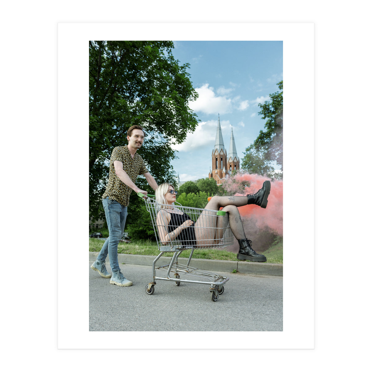 Smokin' Feet (Print Only)