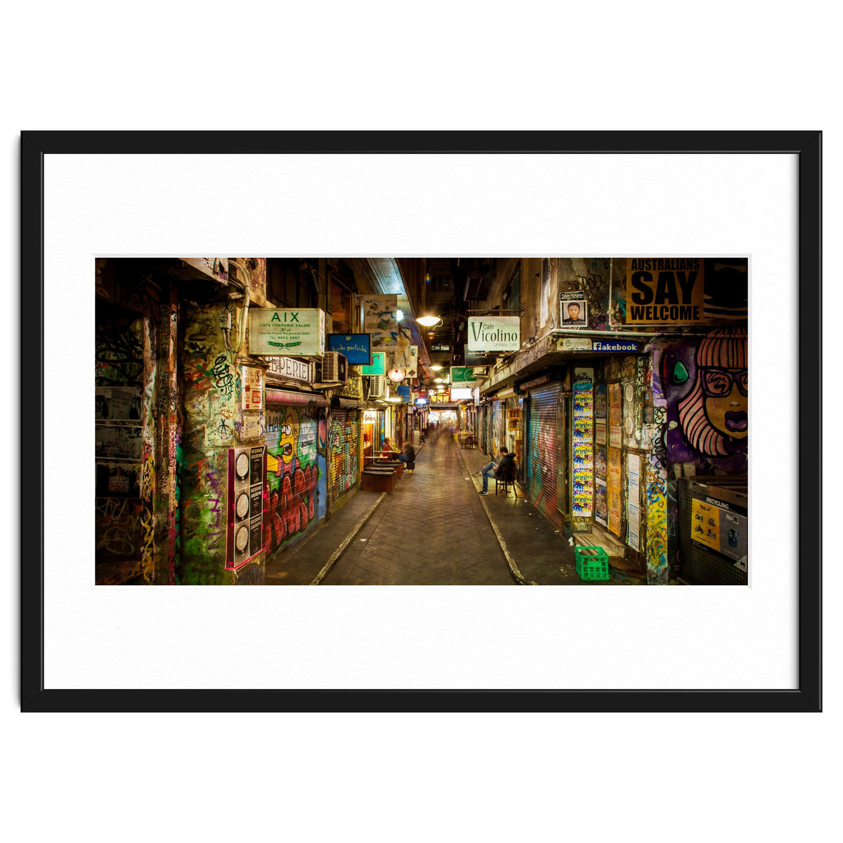 Centre Place After Dark