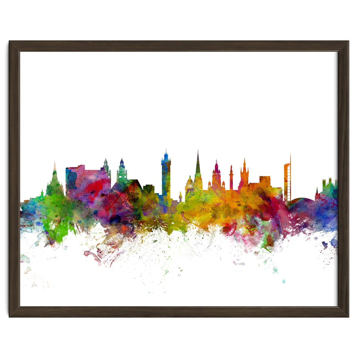 Glasgow Scotland Skyline