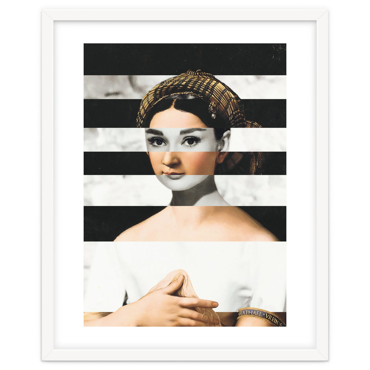 Raphael's La Fornarina & Audrey Hepburn
