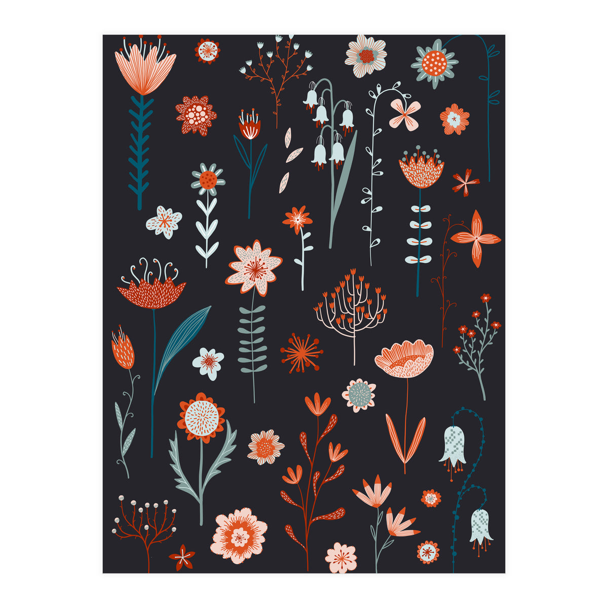 Flowers Of The Summer Dark (Print Only)