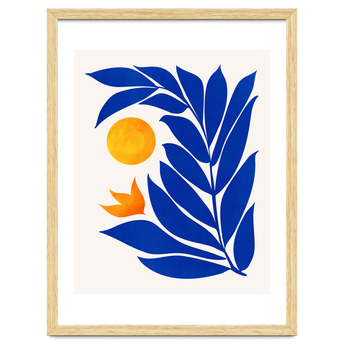 Indigo Garden Sunset